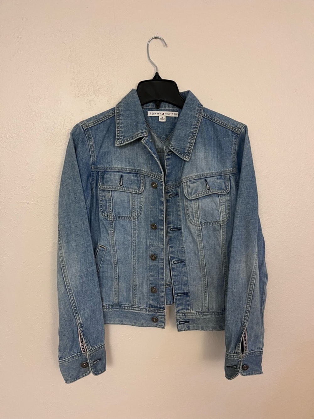 Women’s Vintage Tommy Hilfiger Jean jacket size medium